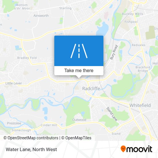 Water Lane map