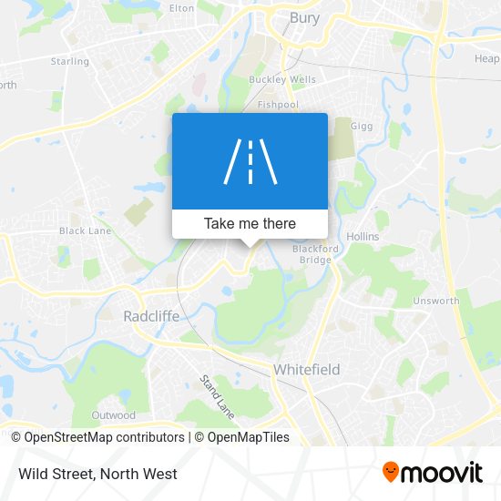 Wild Street map
