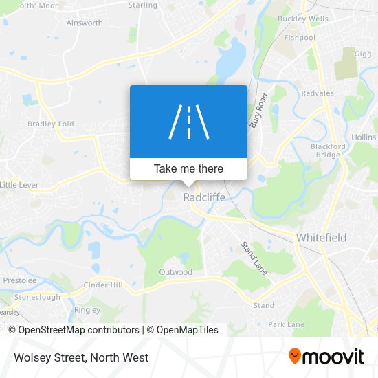 Wolsey Street map
