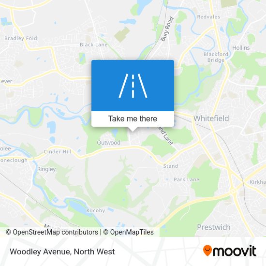 Woodley Avenue map