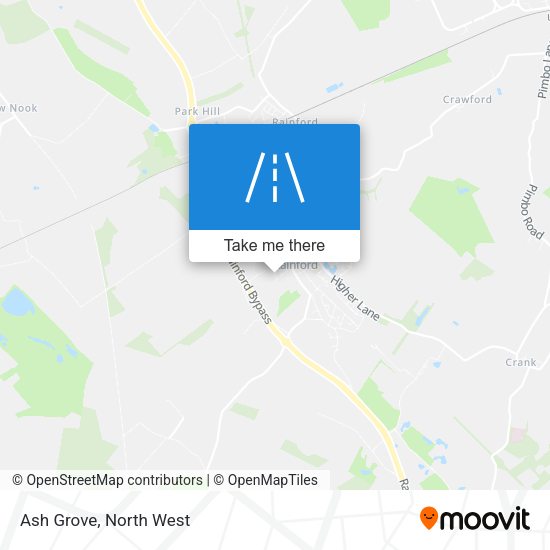 Ash Grove map