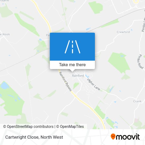 Cartwright Close map