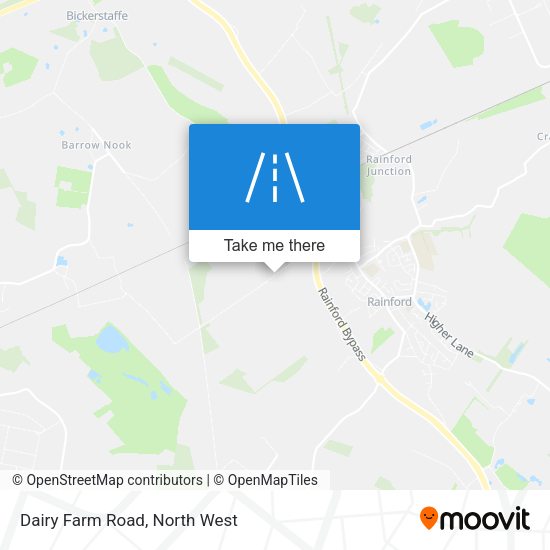 Dairy Farm Road map