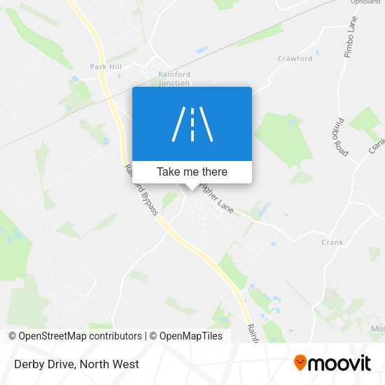 Derby Drive map