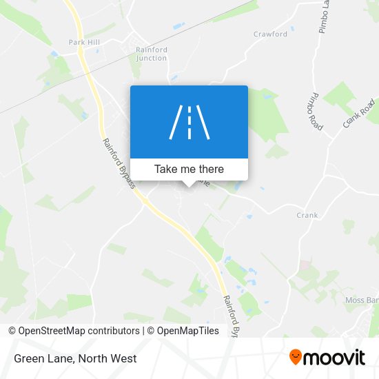 Green Lane map