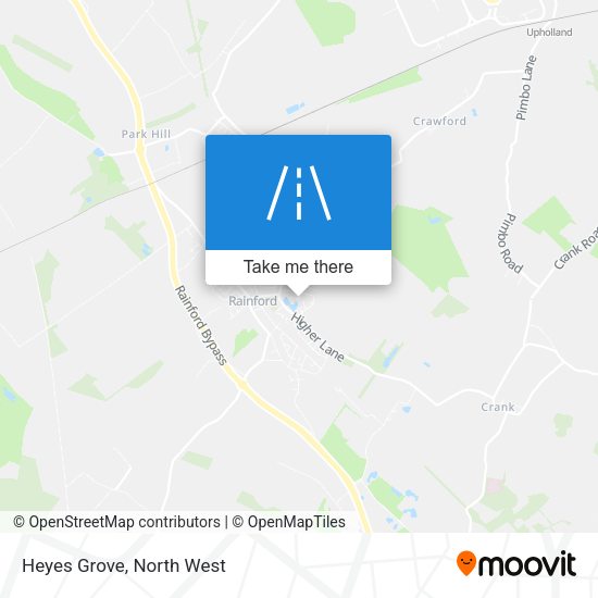 Heyes Grove map