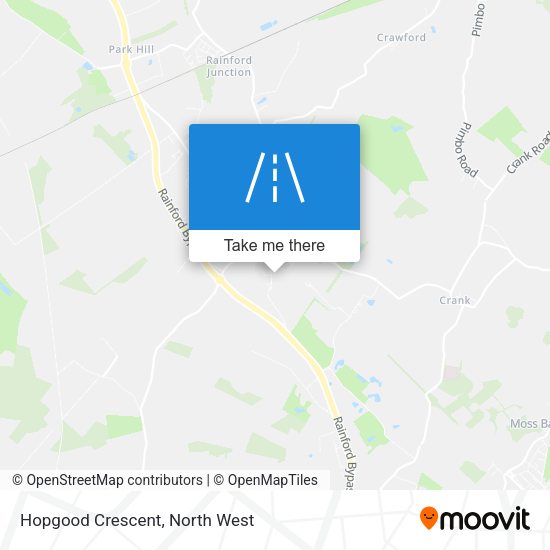 Hopgood Crescent map