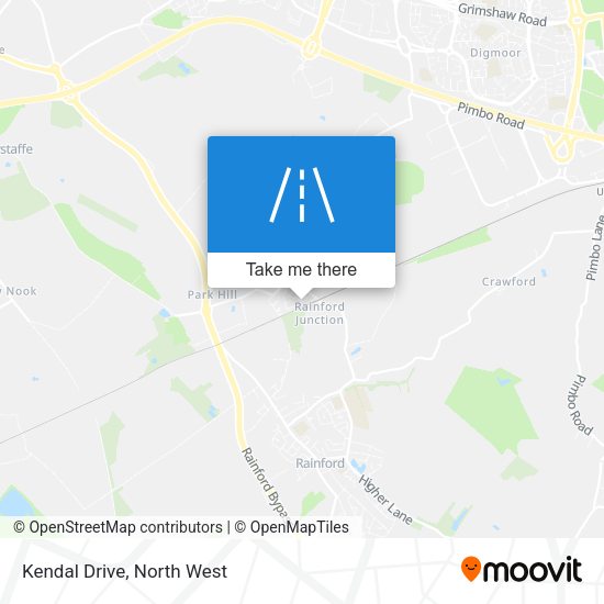 Kendal Drive map