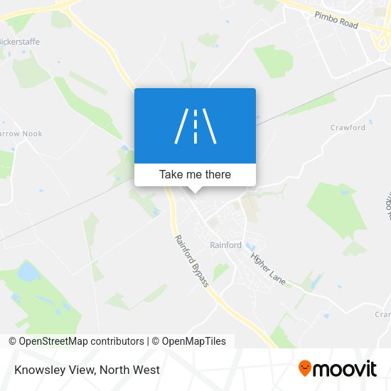 Knowsley View map