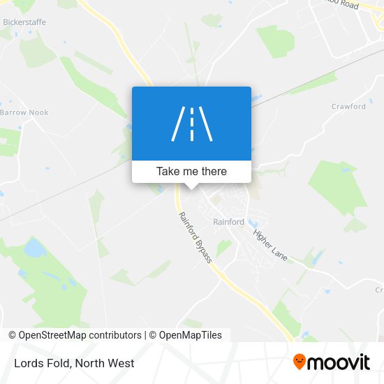 Lords Fold map