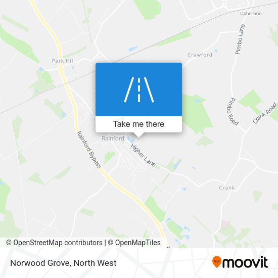 Norwood Grove map