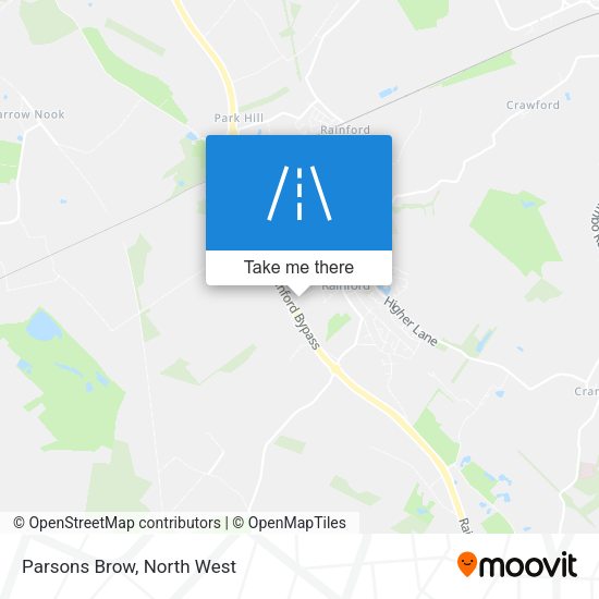 Parsons Brow map