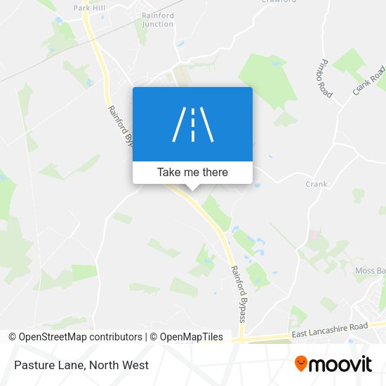Pasture Lane map