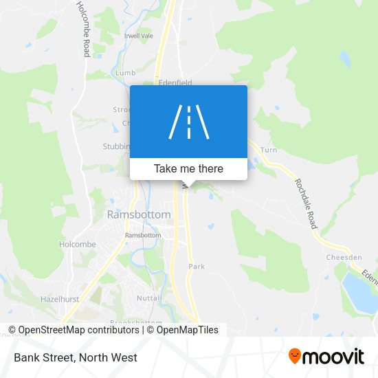 Bank Street map