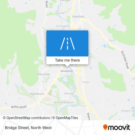 Bridge Street map