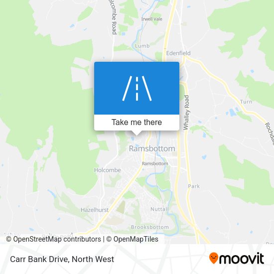 Carr Bank Drive map
