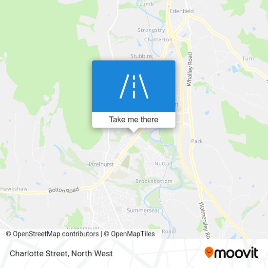 Charlotte Street map