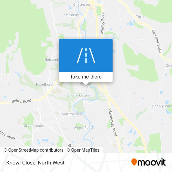Knowl Close map