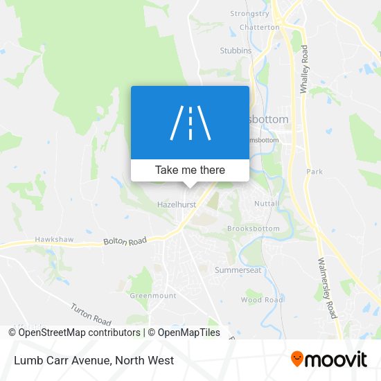 Lumb Carr Avenue map