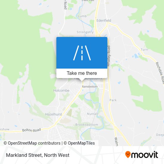 Markland Street map