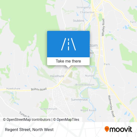 Regent Street map