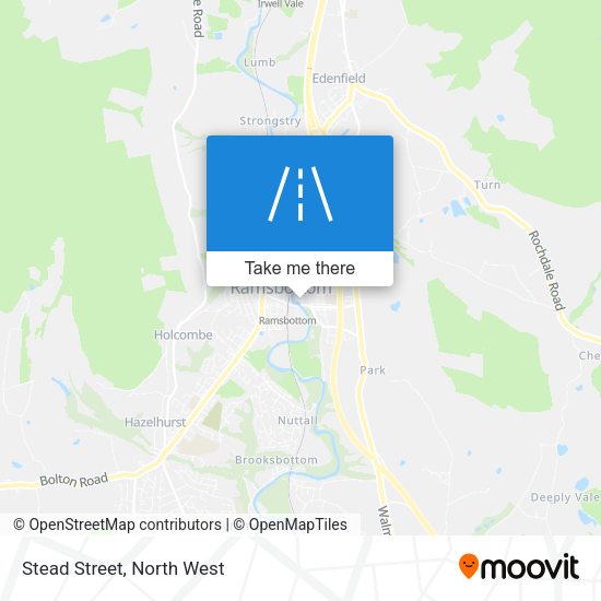 Stead Street map