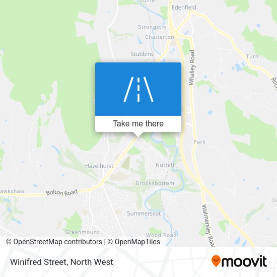 Winifred Street map