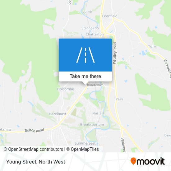 Young Street map