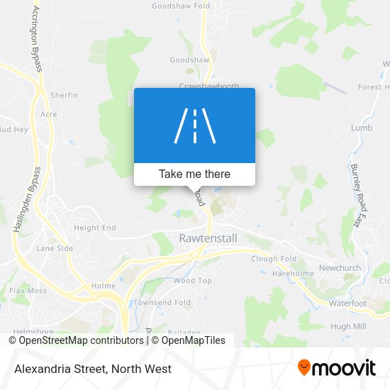 Alexandria Street map