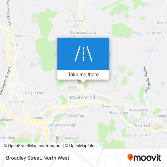 Broadley Street map