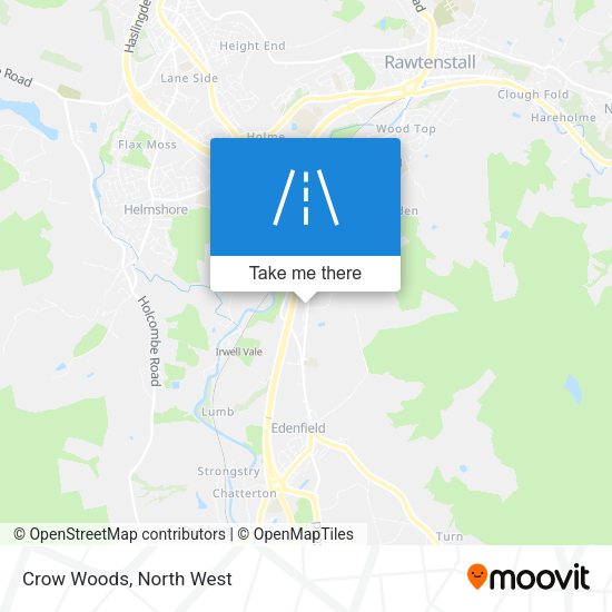 Crow Woods map