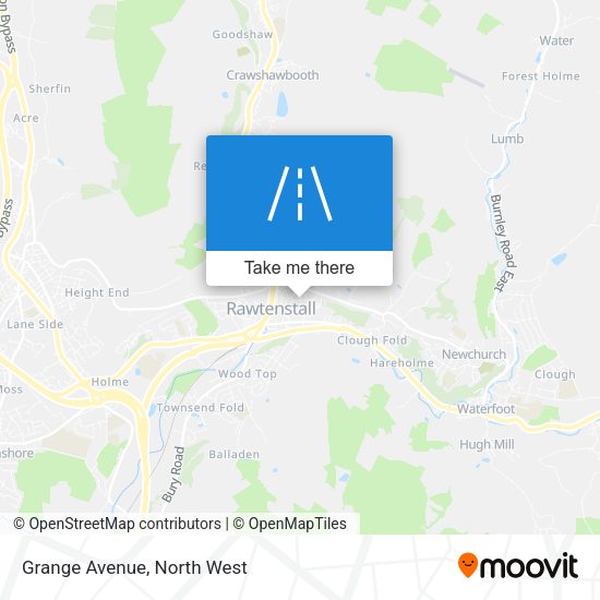 Grange Avenue map