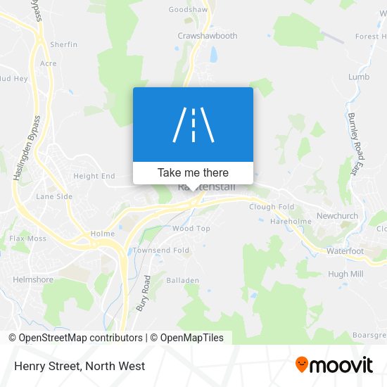 Henry Street map