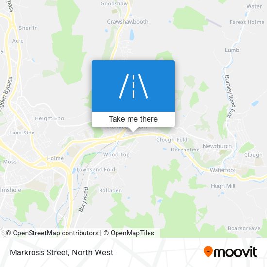 Markross Street map