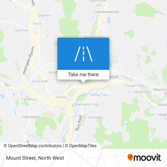 Mount Street map