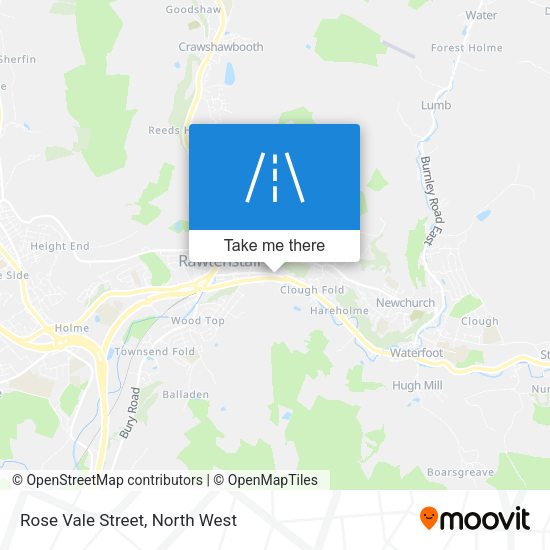 Rose Vale Street map