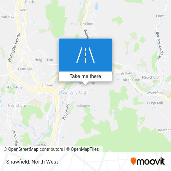 Shawfield map