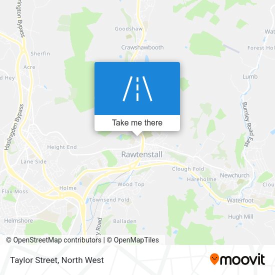 Taylor Street map