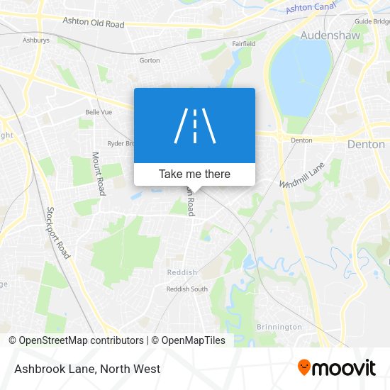 Ashbrook Lane map