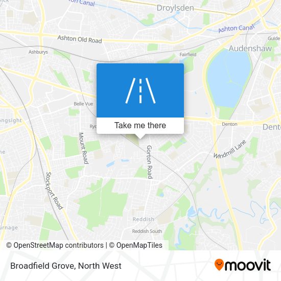 Broadfield Grove map