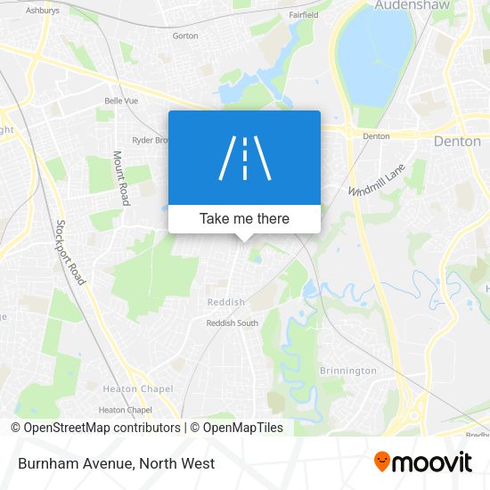 Burnham Avenue map
