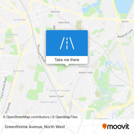 Greenthorne Avenue map