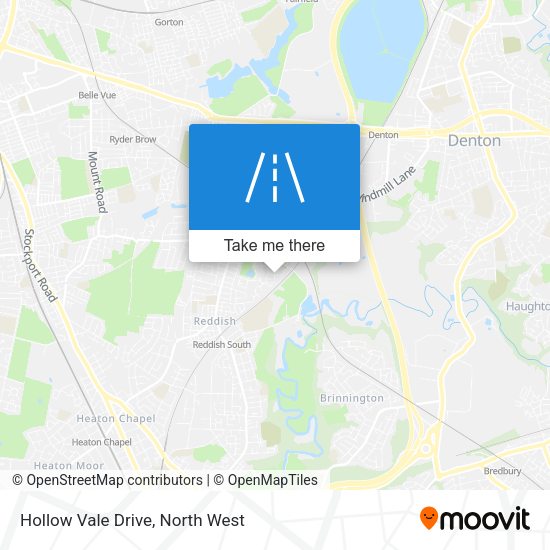Hollow Vale Drive map