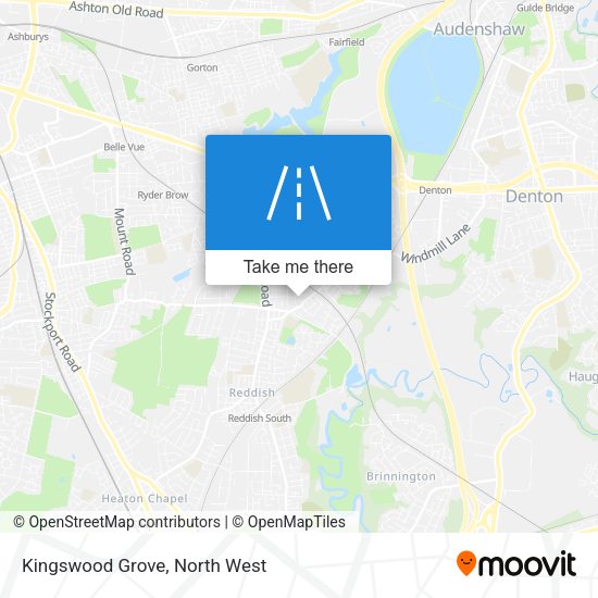 Kingswood Grove map