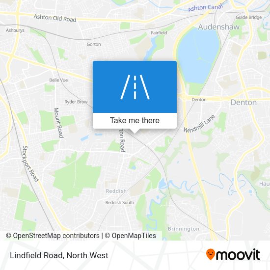 Lindfield Road map