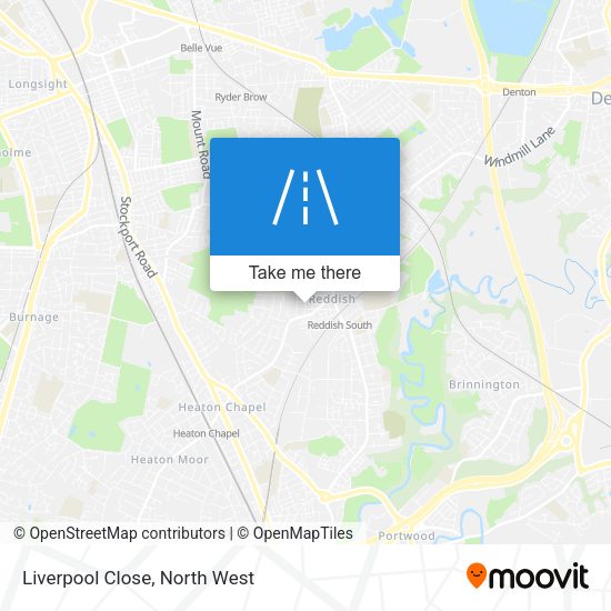 Liverpool Close map