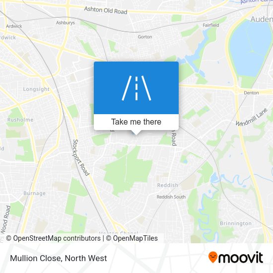 Mullion Close map