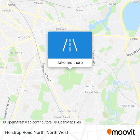 Nelstrop Road North map