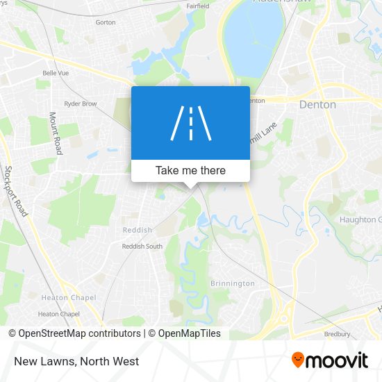 New Lawns map