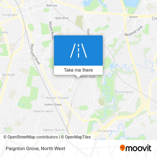 Paignton Grove map